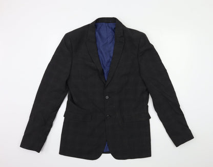 Mens UK Size 38 Marks and Spencer Regular Grey Suit Jacket
