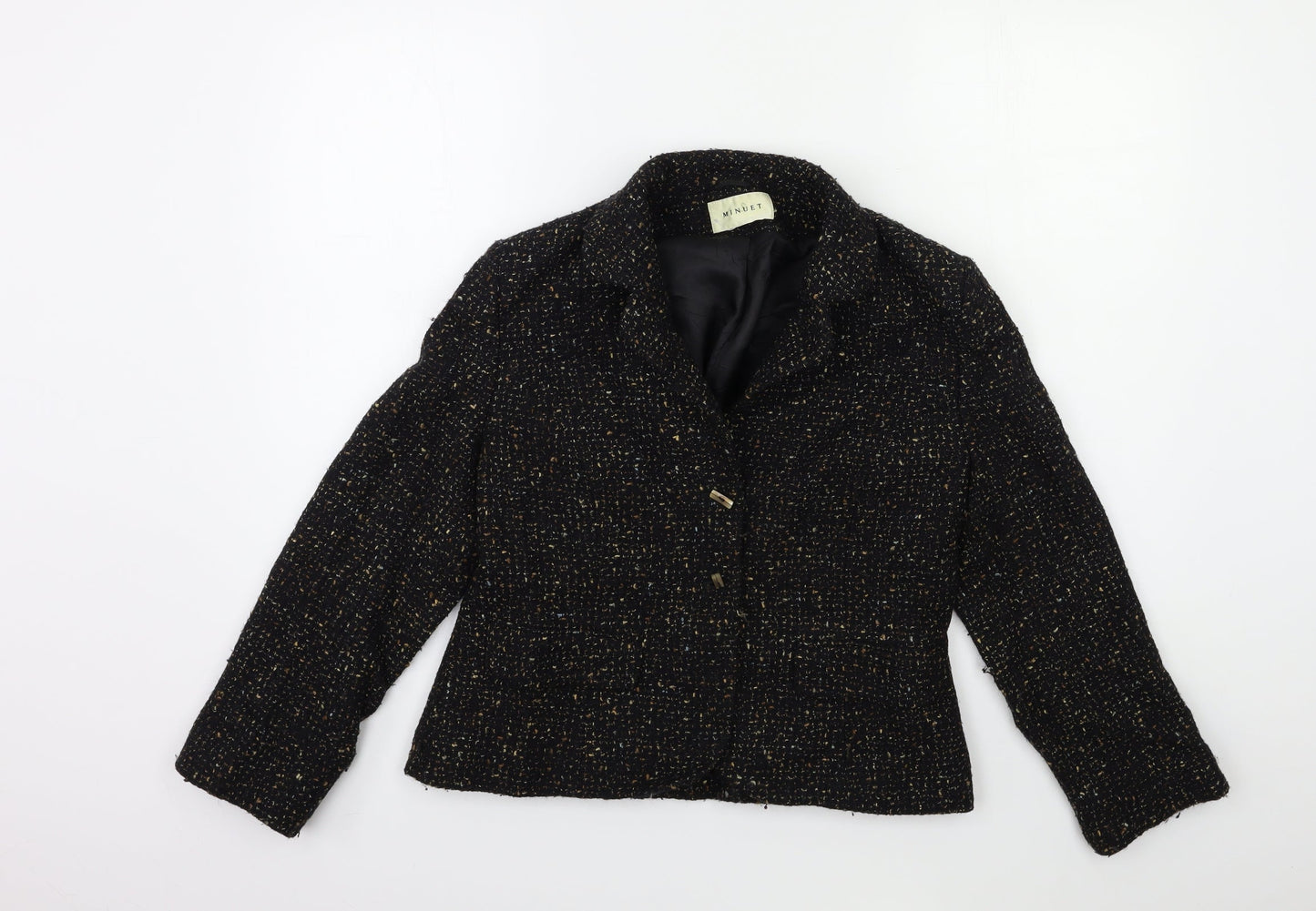 Minute Womens Black   Jacket  Size 12