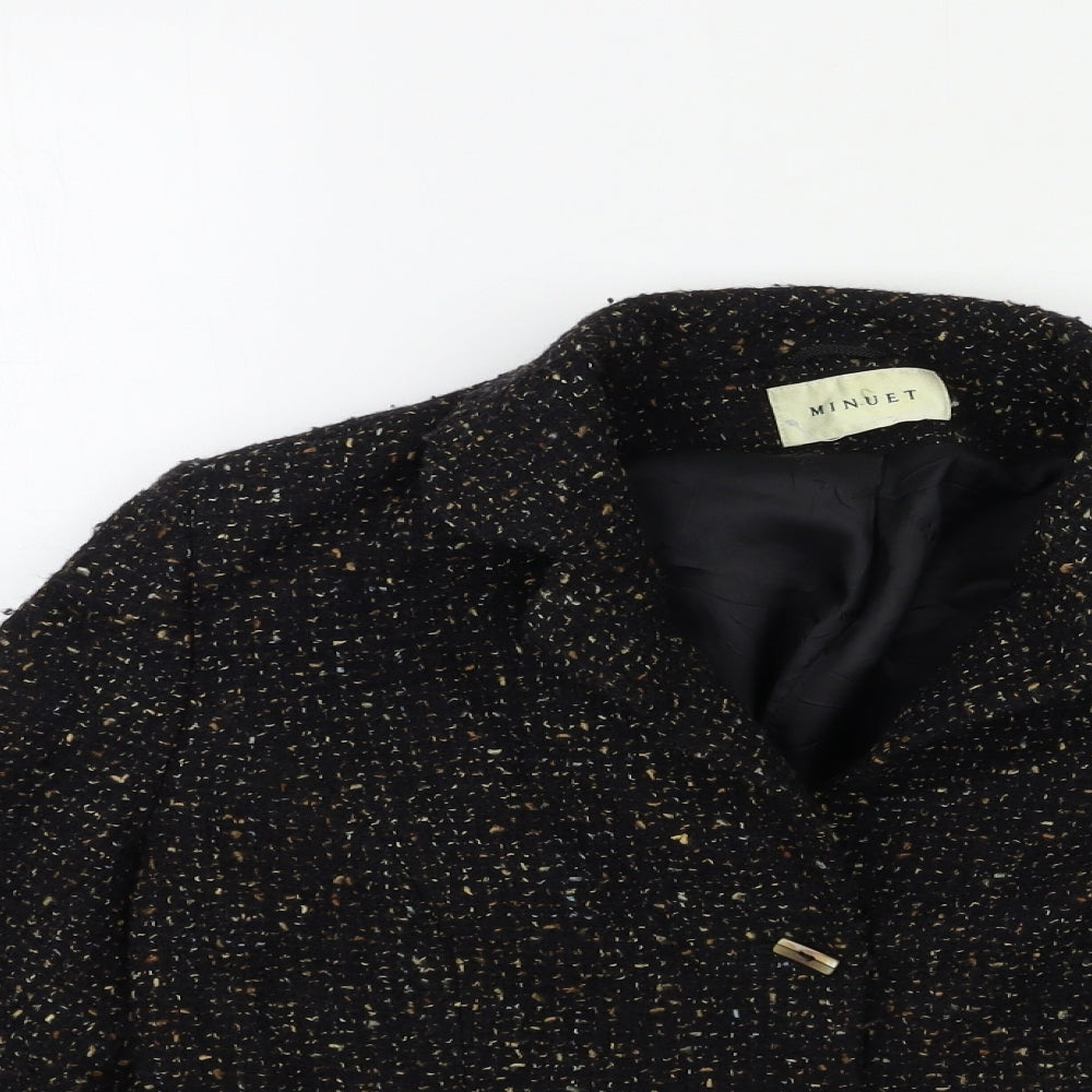 Minute Womens Black   Jacket  Size 12