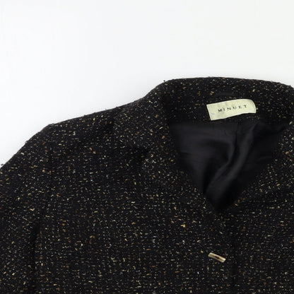 Minute Womens Black   Jacket  Size 12