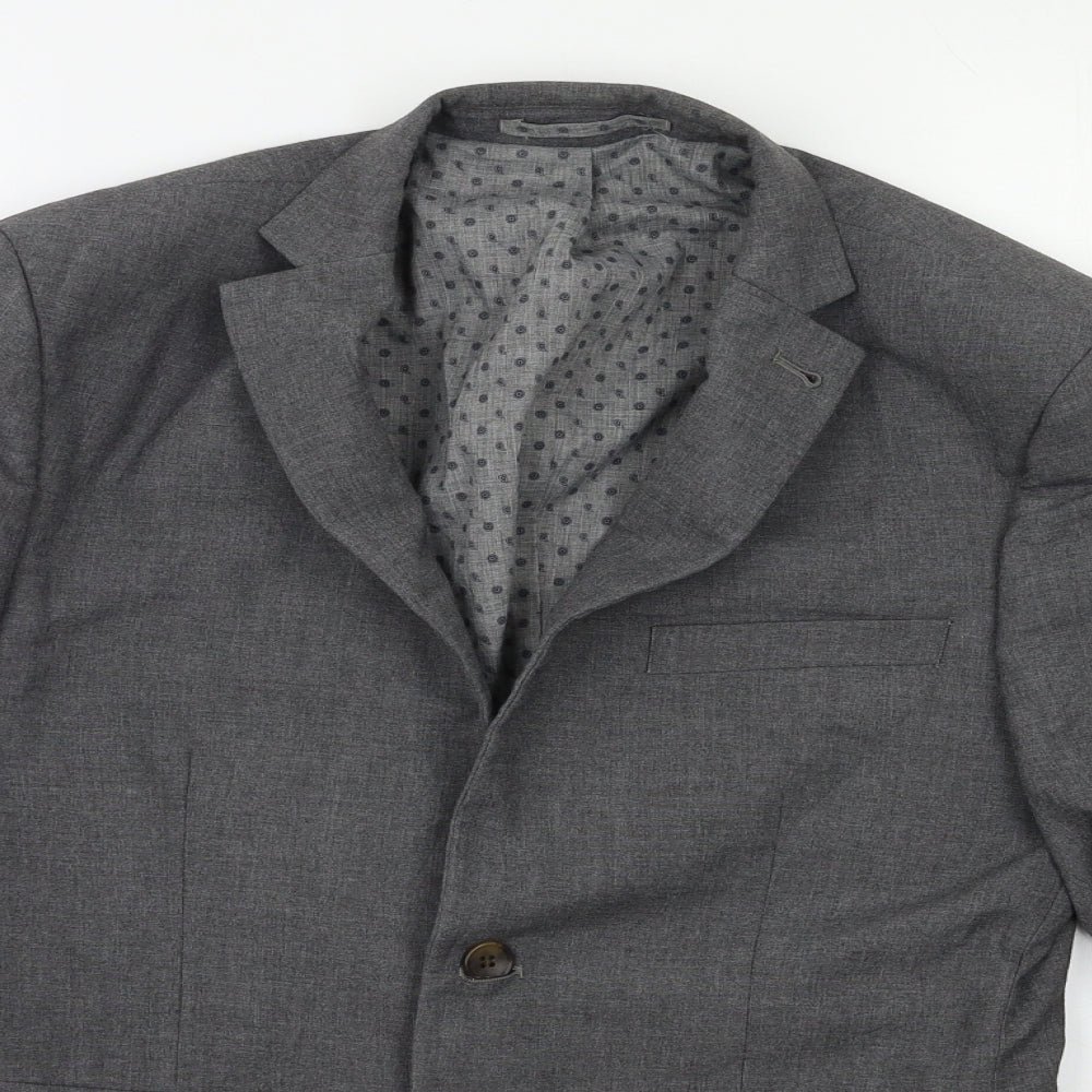 Mens UK Size 38 NEXT Regular Grey Suit Jacket