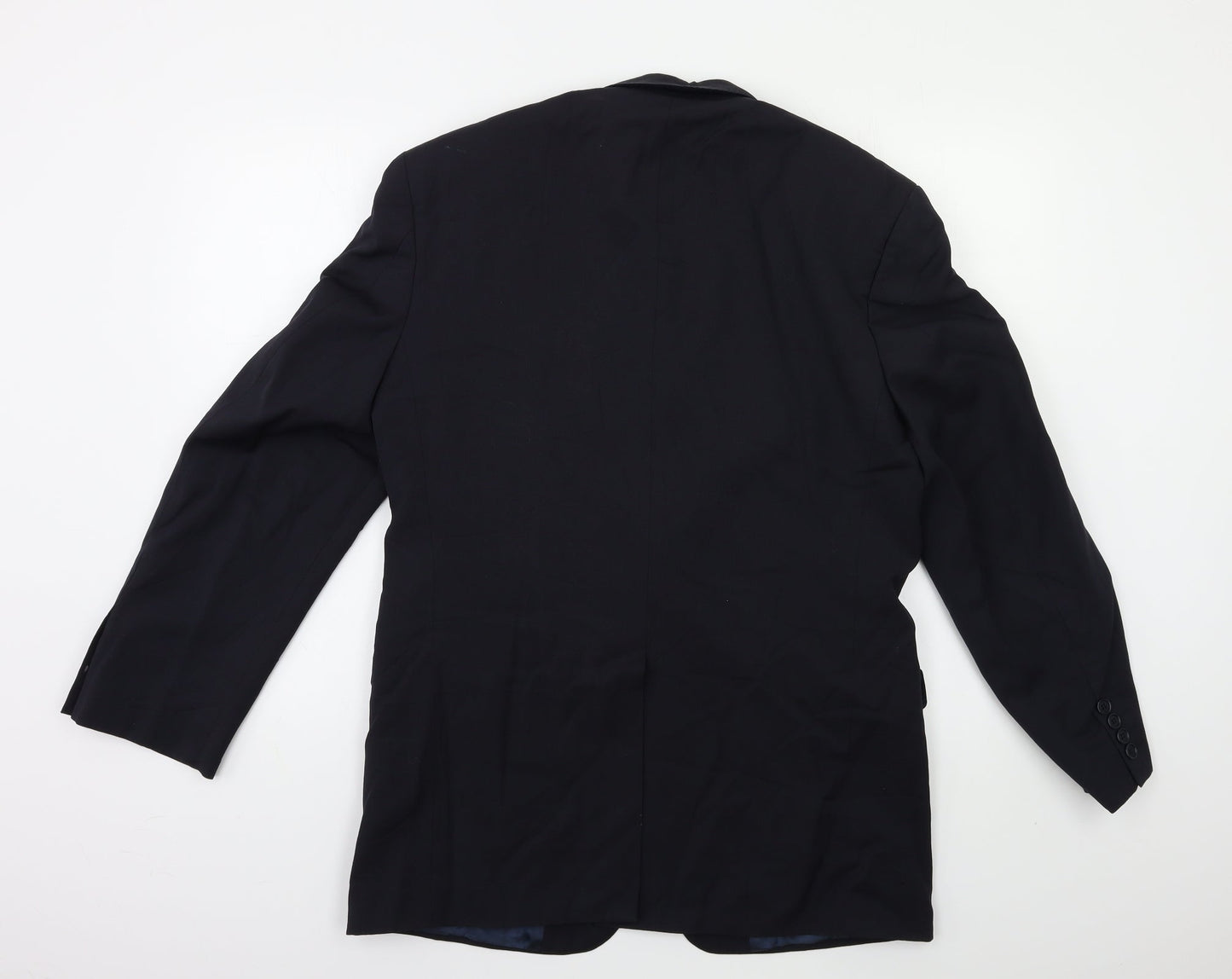 Mens UK Size 38 Marks and Spencer Regular Blue Suit Jacket