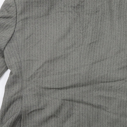 Mens UK Size 42 Preworn Regular Grey Suit Jacket