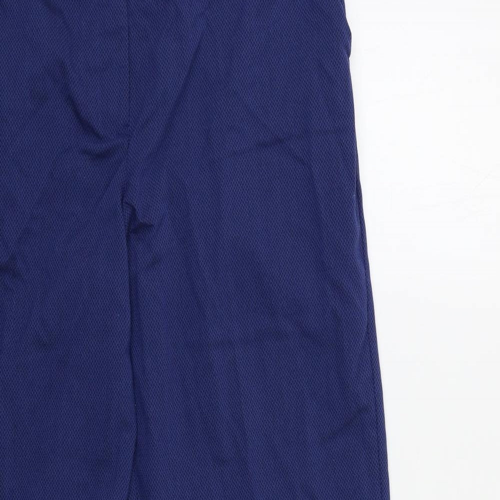 Womens UK Size 34 in NEXT Regular Fit  Blue Trousers