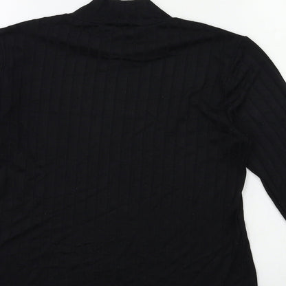 F&F Womens Black   Basic T-Shirt Size 8