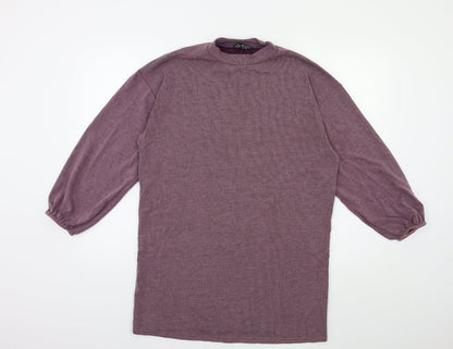 Select Womens Purple   Jumper Dress  Size 10