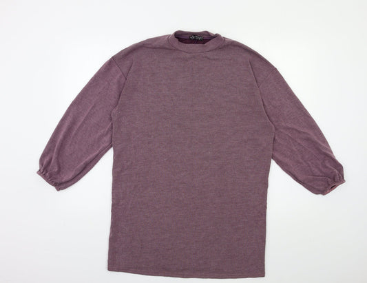 Select Womens Purple   Jumper Dress  Size 10
