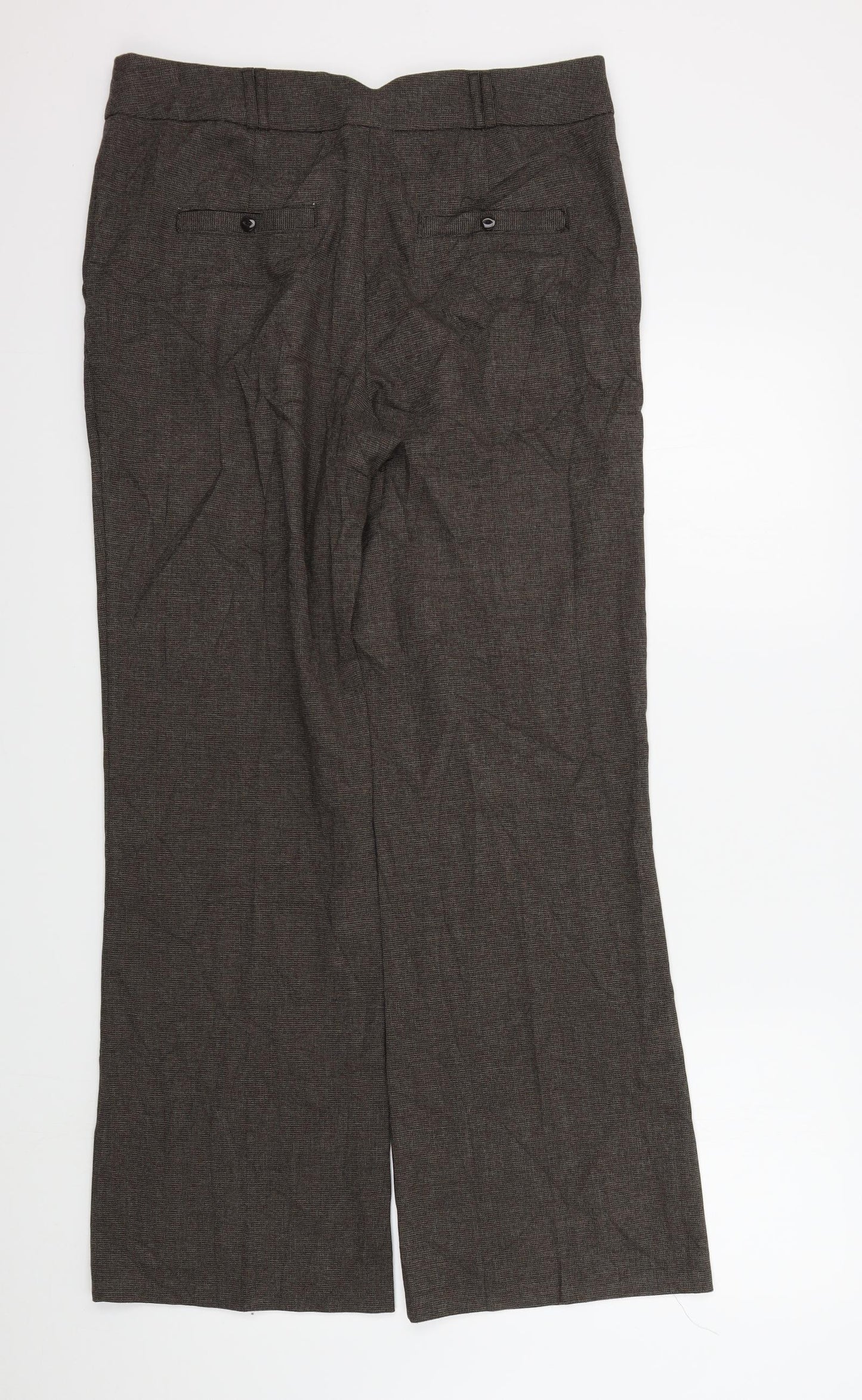 George Womens Brown   Trousers  Size 12 L30 in