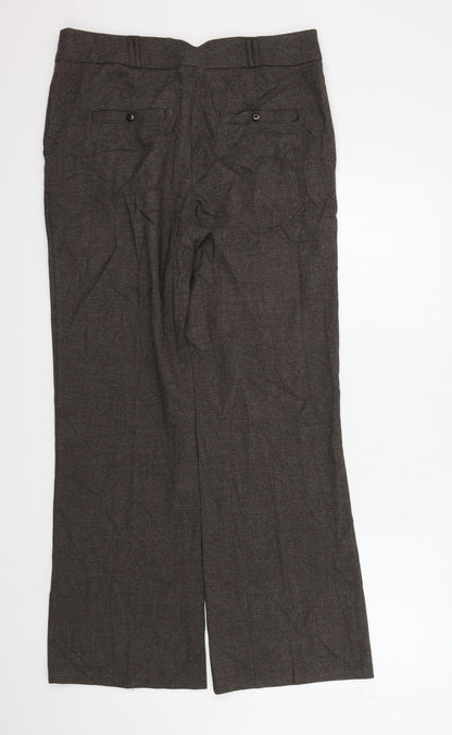 George Womens Brown   Trousers  Size 12 L30 in