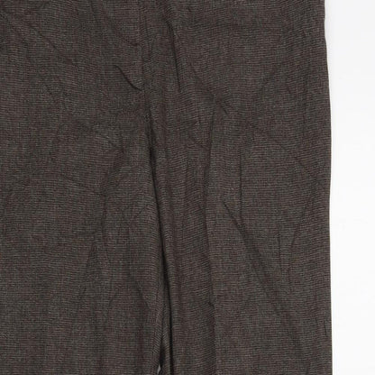 George Womens Brown   Trousers  Size 12 L30 in