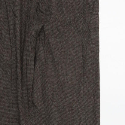 George Womens Brown   Trousers  Size 12 L30 in