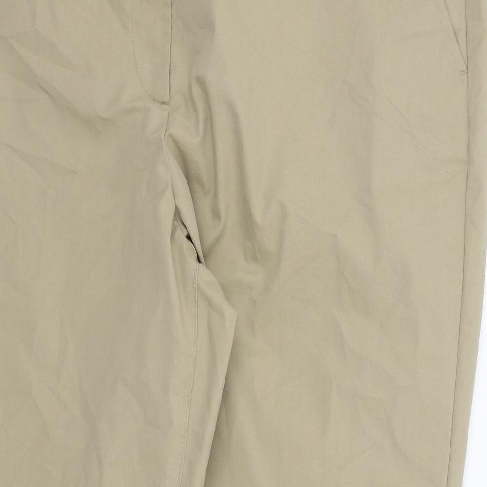 Womens UK Size 18 M&S Regular Fit  Brown Trousers
