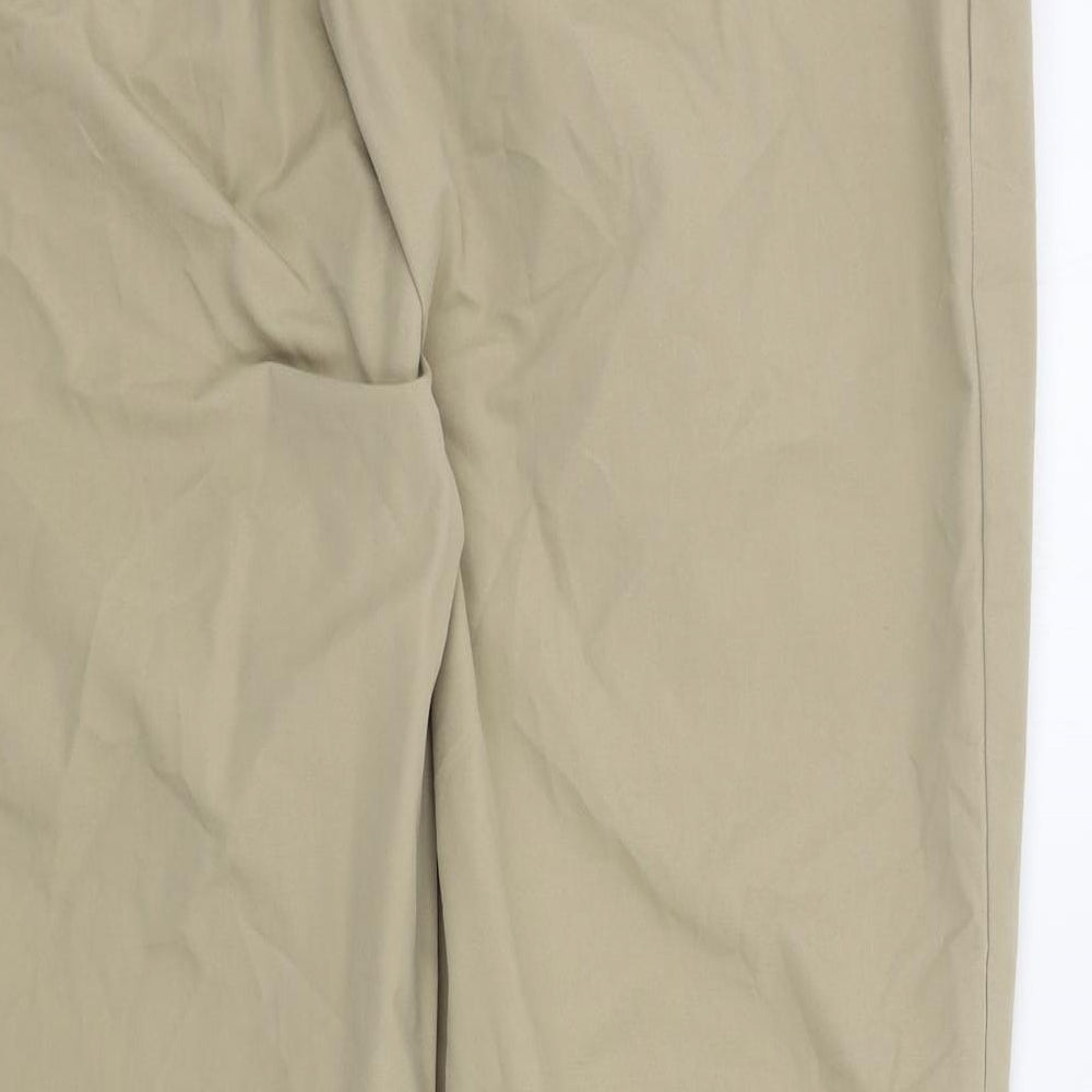 Womens UK Size 18 M&S Regular Fit  Brown Trousers