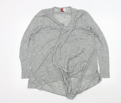 H&M Womens Grey   Cardigan Jumper Size S