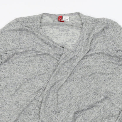 H&M Womens Grey   Cardigan Jumper Size S