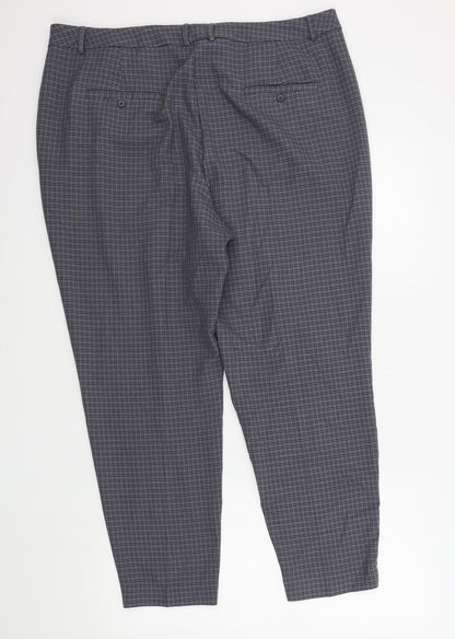 TU Womens Grey   Trousers  Size 16 L27 in