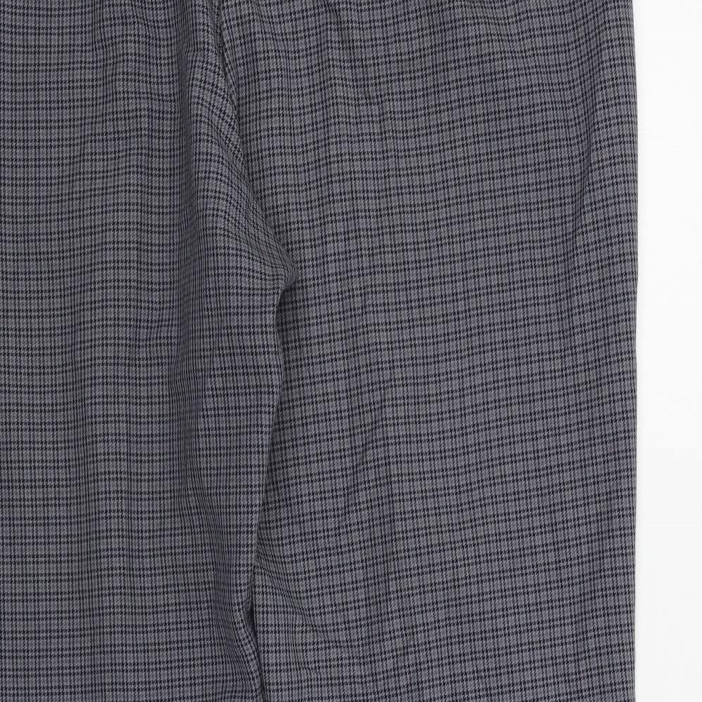 TU Womens Grey   Trousers  Size 16 L27 in