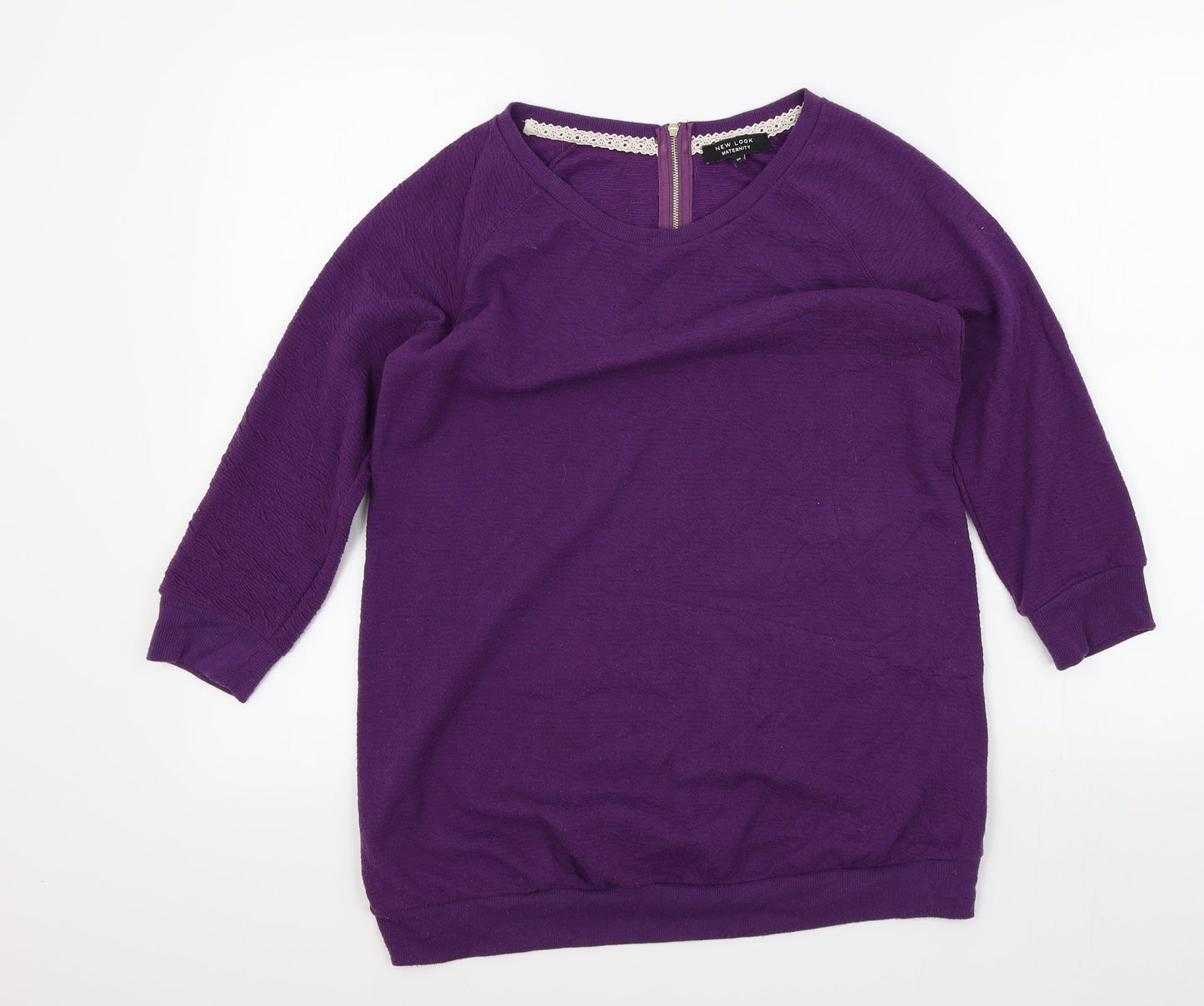 Womens UK Size 10 New Look Pink Pullover Jumper