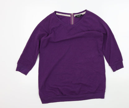 Womens UK Size 10 New Look Pink Pullover Jumper
