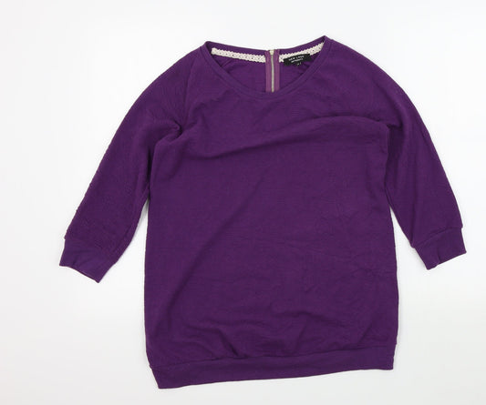 Womens UK Size 10 New Look Pink Pullover Jumper
