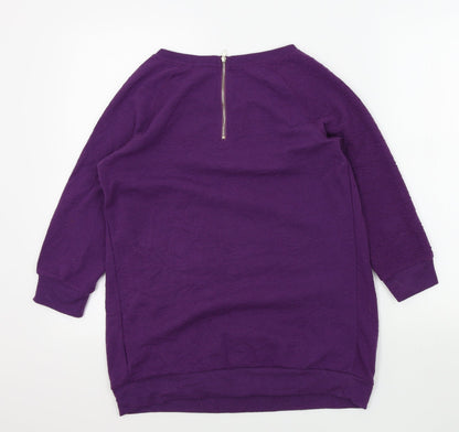 Womens UK Size 10 New Look Pink Pullover Jumper