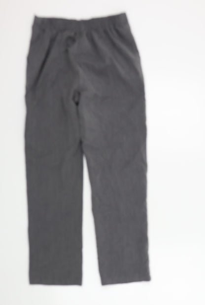 Womens UK Size 10 Preworn Regular Fit  Grey Trousers
