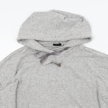 Womens UK Size M River Island Grey Pullover Jumper