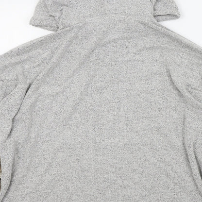 Womens UK Size M River Island Grey Pullover Jumper