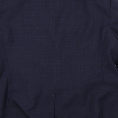 Mens UK Size 46 Taylor & Wright Regular Blue Suit Jacket
