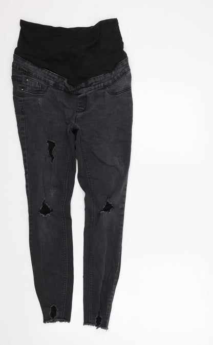 New Look Womens Black   Skinny Jeans Size 10 L27 in