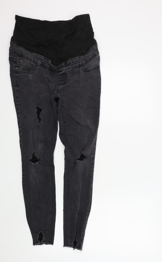 New Look Womens Black   Skinny Jeans Size 10 L27 in