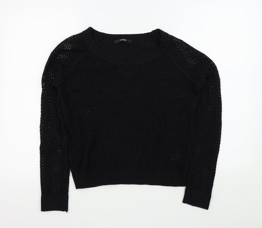 George Womens Black   Pullover Jumper Size 8