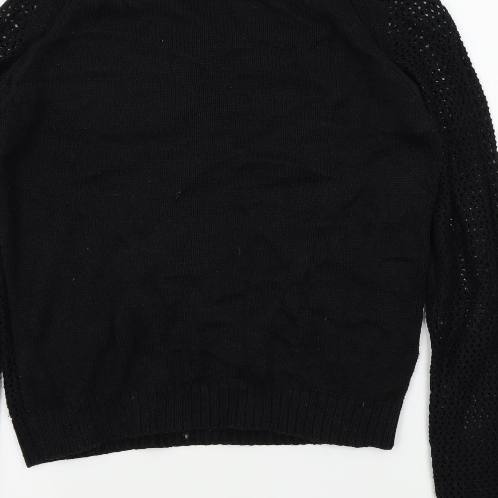 George Womens Black   Pullover Jumper Size 8