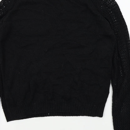 George Womens Black   Pullover Jumper Size 8