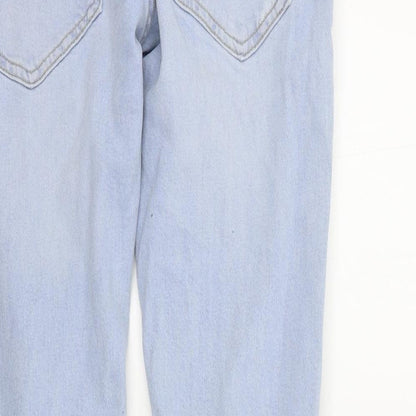 denim&co Womens Blue Houndstooth  Skinny Jeans Size 30 L28 in - DISTRESSED