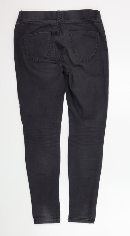 Dorothy Perkins Womens Grey   Skinny Jeans Size 12 L30 in