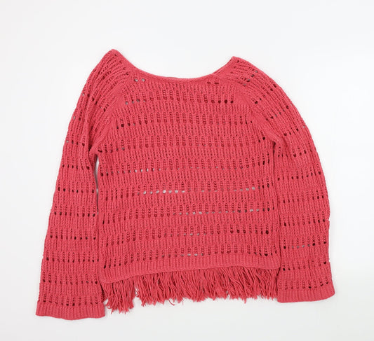 Womens UK Size S NEXT Pink Pullover Jumper
