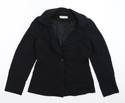 Womens UK Size 6 Planet Regular Blue Suit Jacket