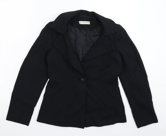 Womens UK Size 6 Planet Regular Blue Suit Jacket