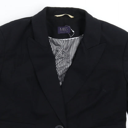 Marks and Spencer Womens Blue   Jacket Suit Jacket Size 10