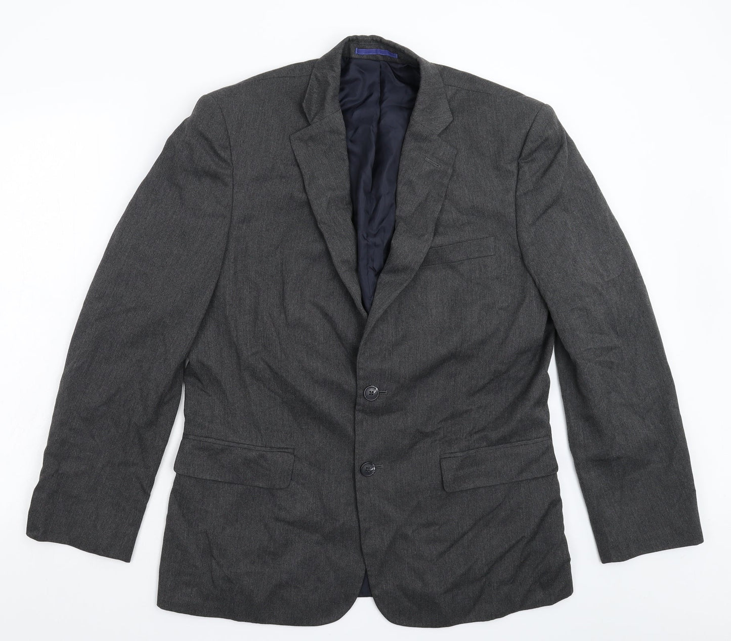 Mens UK Size 40 Marks and Spencer Regular Grey Suit Jacket