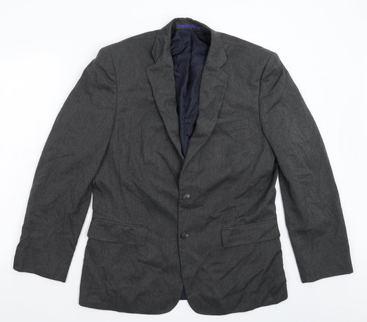 Mens UK Size 40 Marks and Spencer Regular Grey Suit Jacket