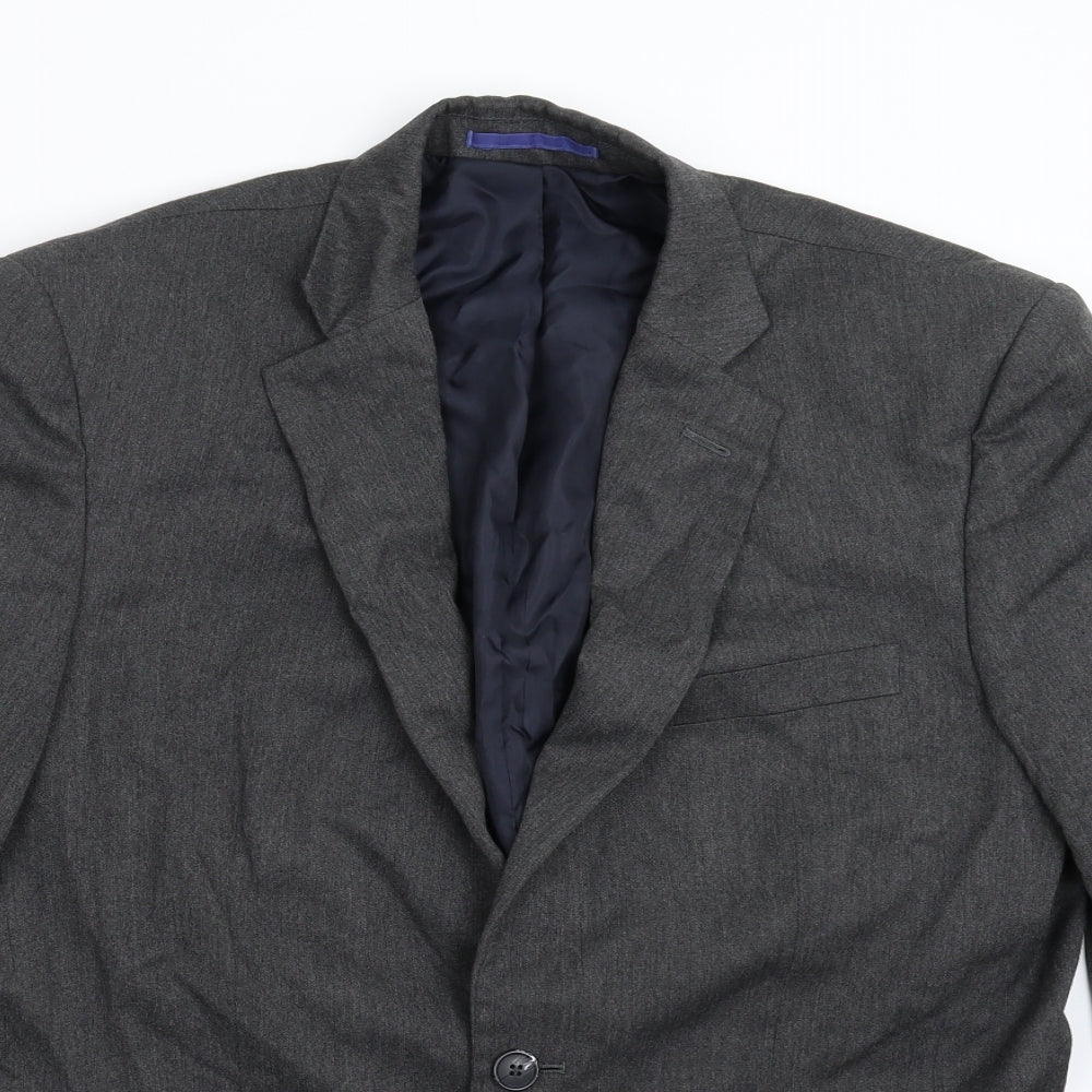 Mens UK Size 40 Marks and Spencer Regular Grey Suit Jacket