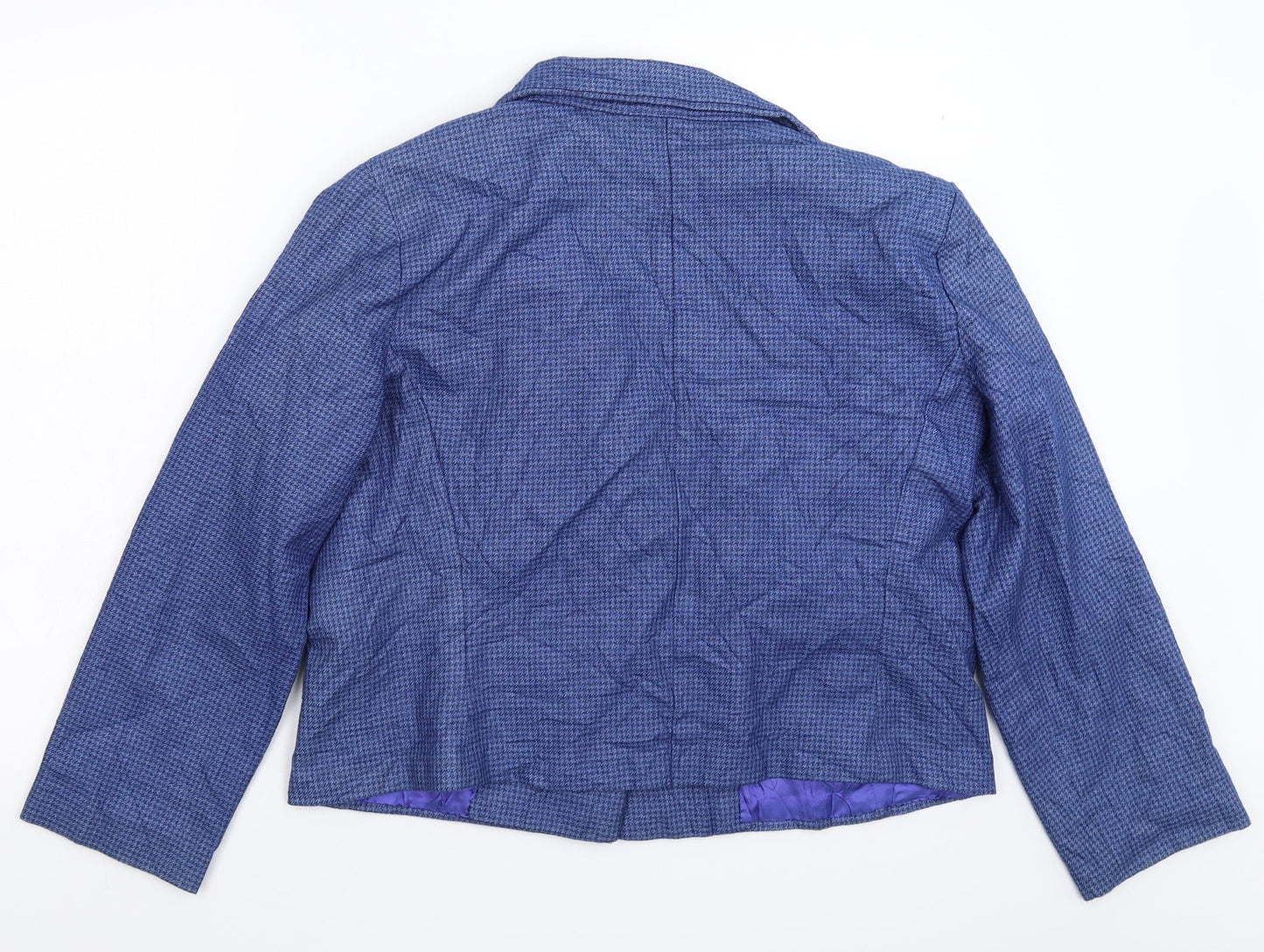 Womens UK Size 16 Preworn Regular Blue Blazer