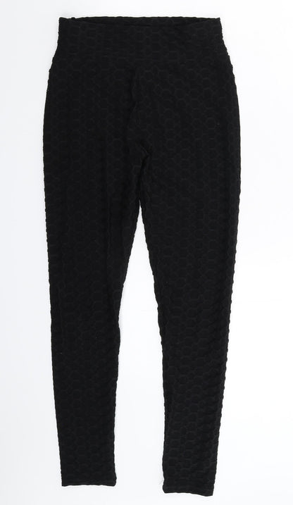 Womens UK Size 28 in Preworn  Jegging Black Leggings