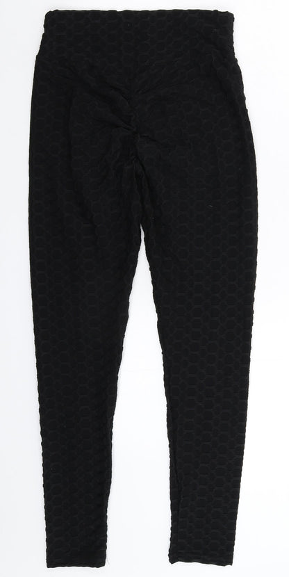 Womens UK Size 28 in Preworn  Jegging Black Leggings