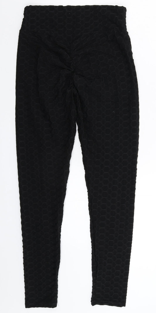 Womens UK Size 28 in Preworn  Jegging Black Leggings
