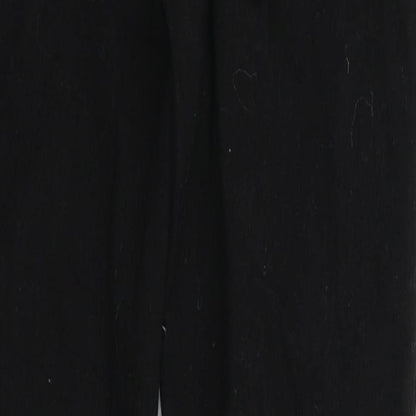 Candy Couture Womens Black  Denim Jegging Leggings Size 26 in L27 in