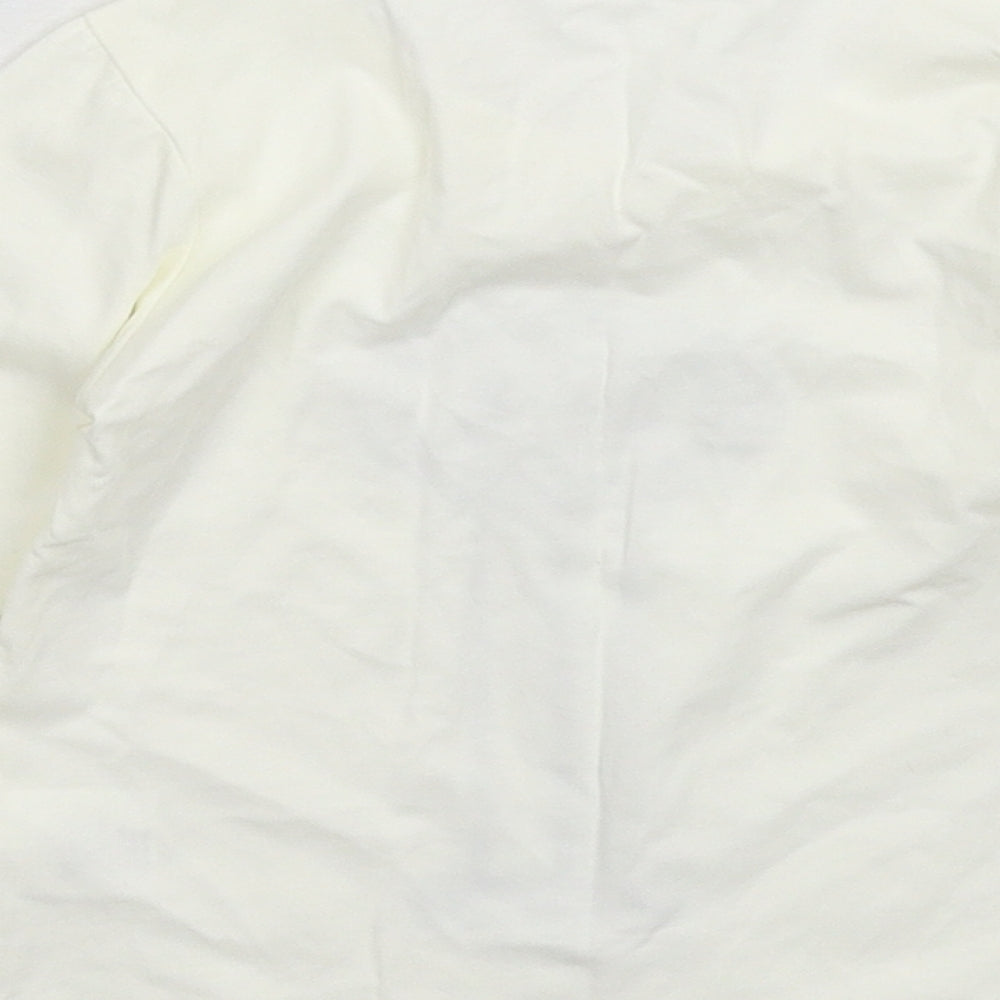 Nanyang Baby White   Basic T-Shirt Size 9-12 Months