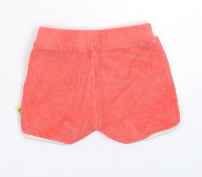NEXT Girls Pink   Cropped Trousers Size 9-12 Months  - Shorts